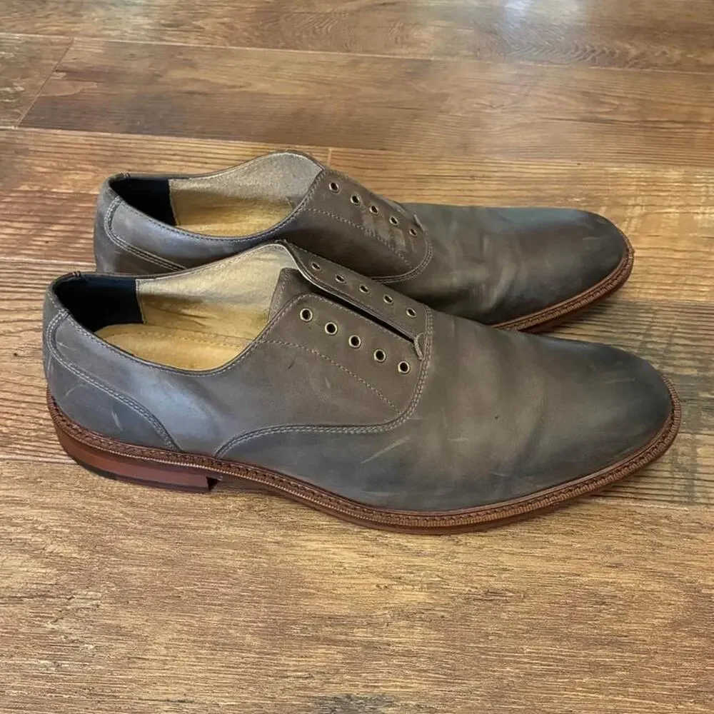 Banana republic brown leather laceless